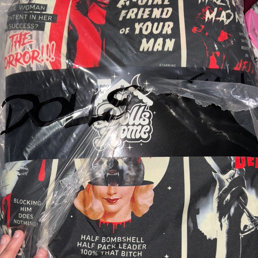 Dollskill Full/Queen sheet set SOLD OUT HALLOWEEN